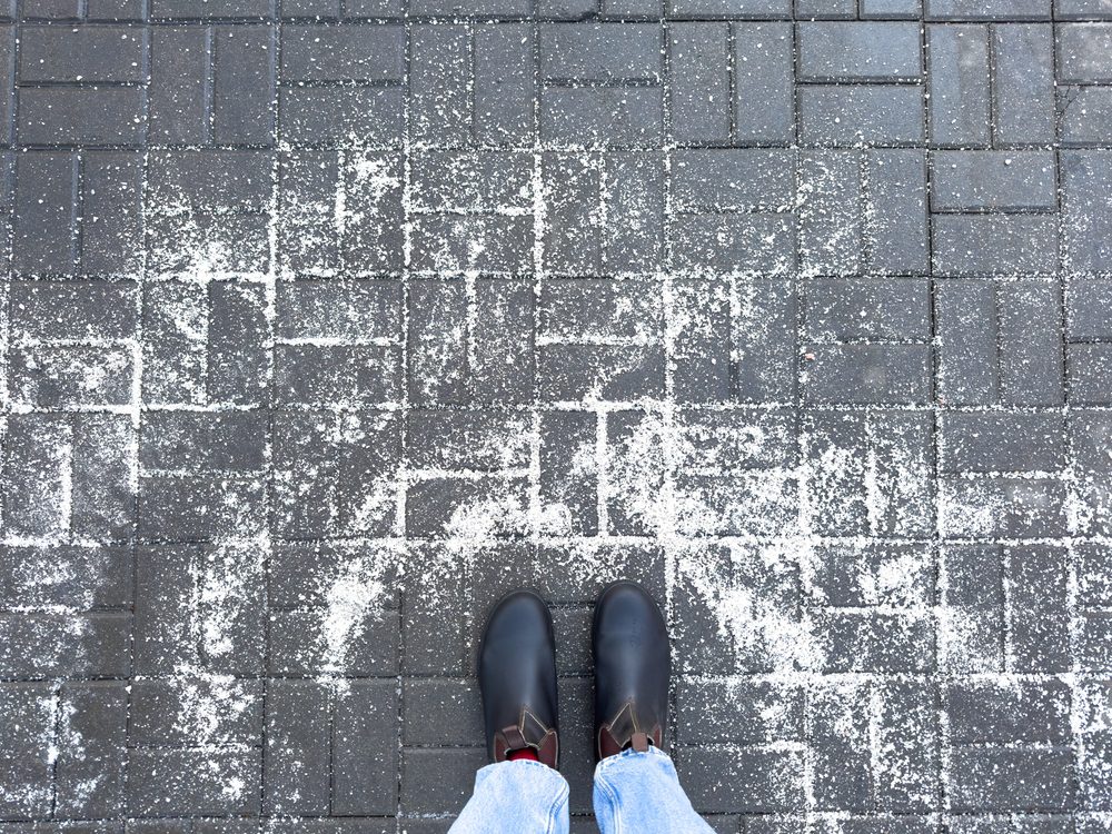 LandSharx provides best ice melt and gravel winter service for your property.