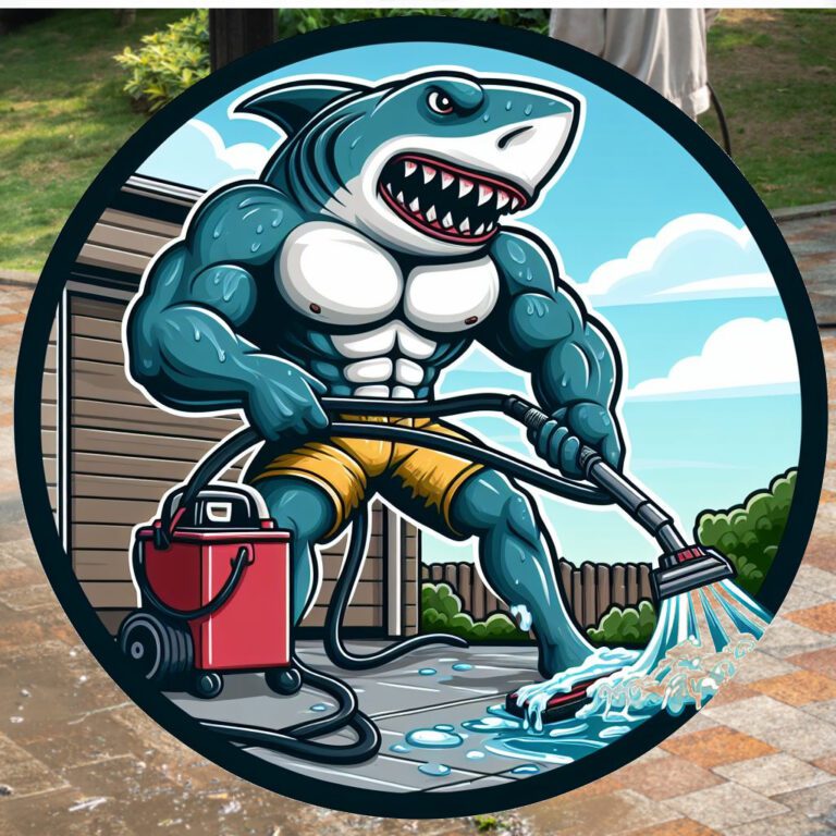 Deck Pressure Washing and Concrete Cleaning by Landsharx Calgary and Landsharx Edmonton