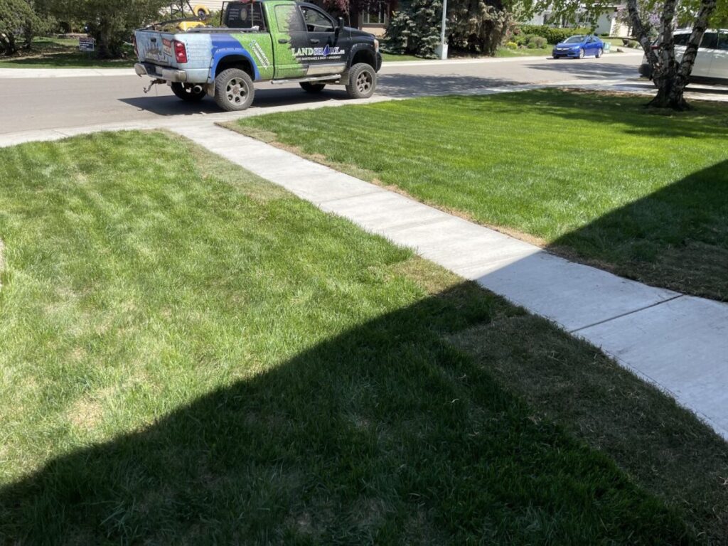 Residential Lawn Care Services by LandSharx Edmonton and LandSharx Calgary