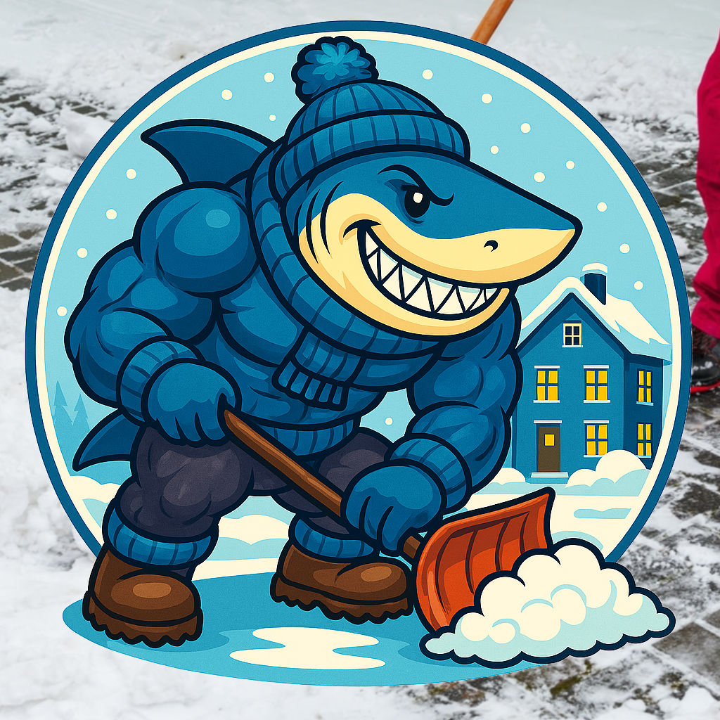 Driveway Clearing and Snow Removal by LandSharx Lawn and Snow