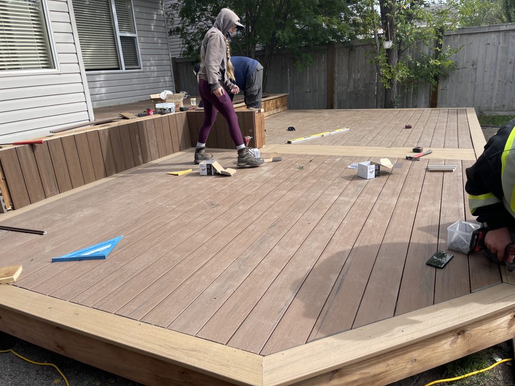 Deck Construction services in Edmonton